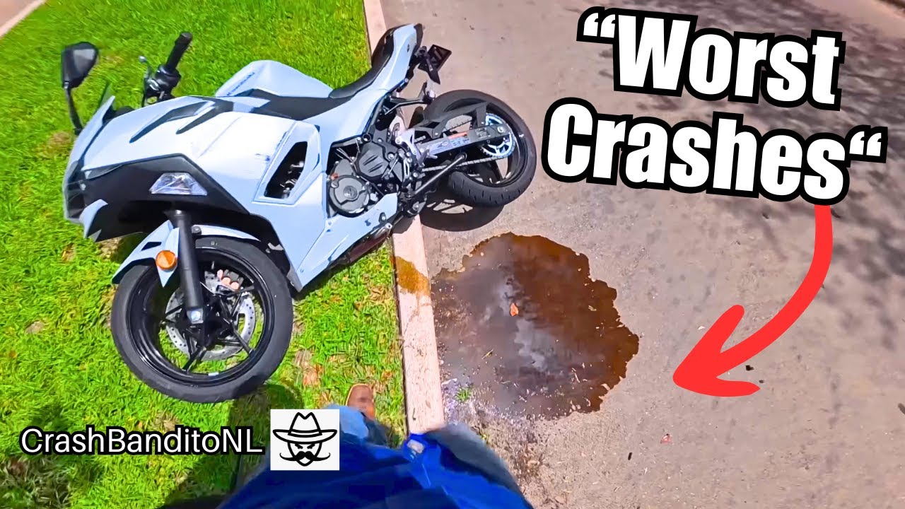 Insane Motorcycle Crashes & Moments caught on GoPro! | CrashBanditoNL