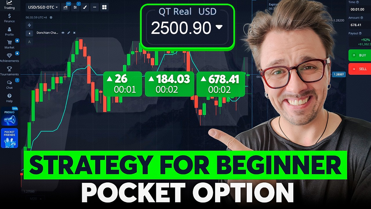 Pocket Option Duo That Hits on 15 Seconds | Donchian + CCI