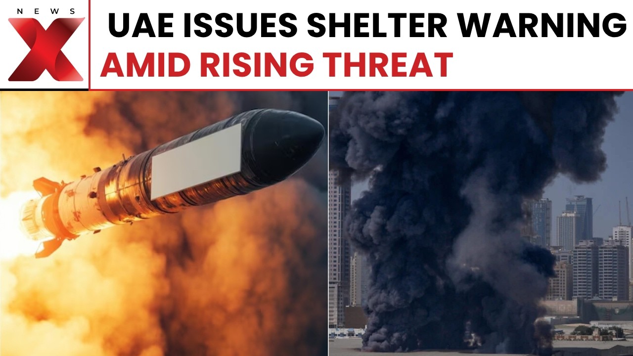 Missile Scare In UAE: Emergency Warning Issued Amid Potential Missile Threat | NewsX