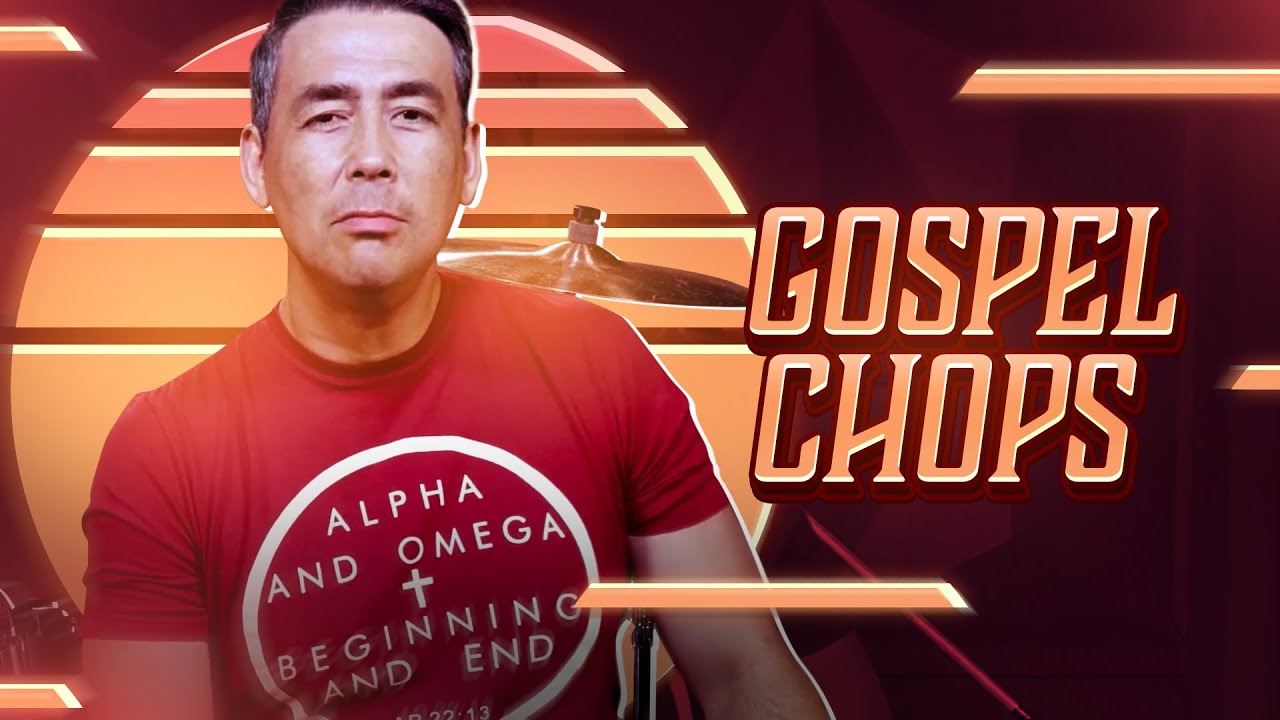 COMO FAZER GOSPEL CHOPS NA BATERIA (aula 1) | Curso Pearl