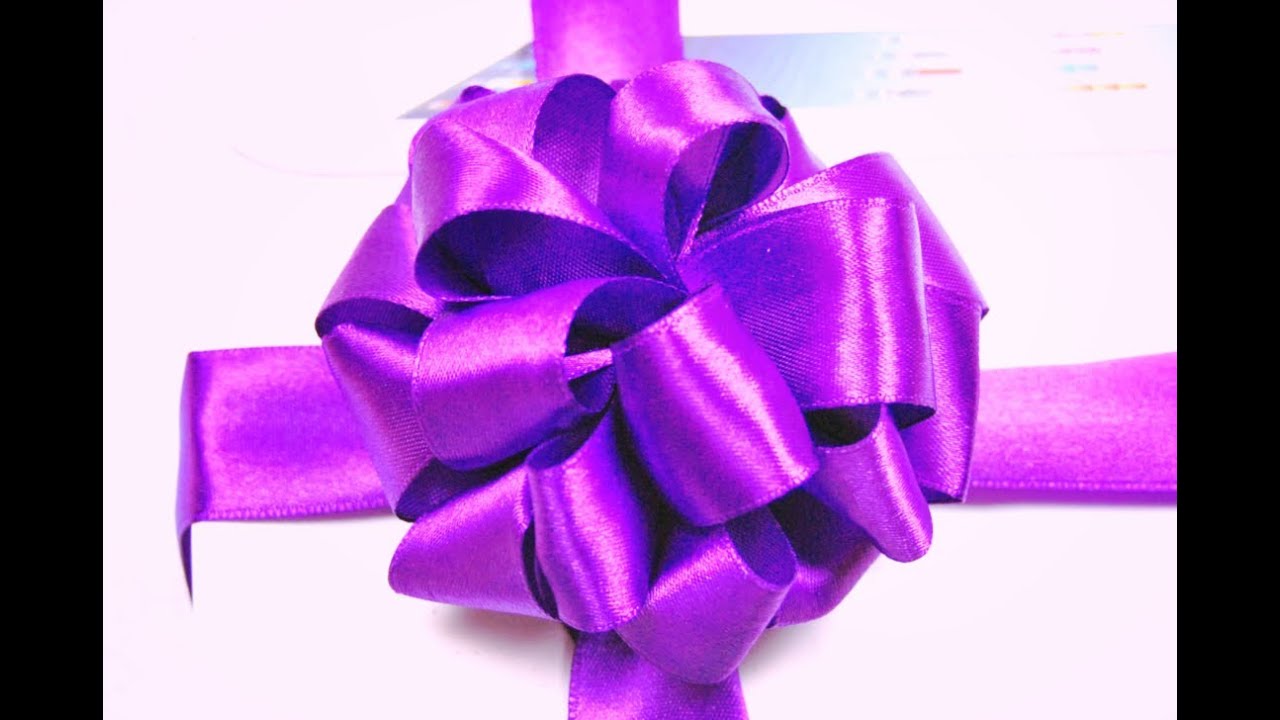 Как сделать ПОДАРОЧНЫЙ БАНТ / DIY Easy Gift Ribbon Bow / ✿ NataliDoma