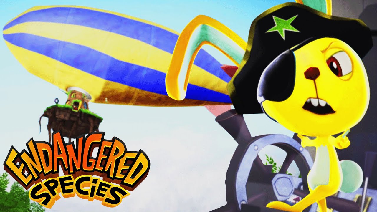 Airship Treasure Hunt! | Endangered Species - WildBrain | Movies for Kids