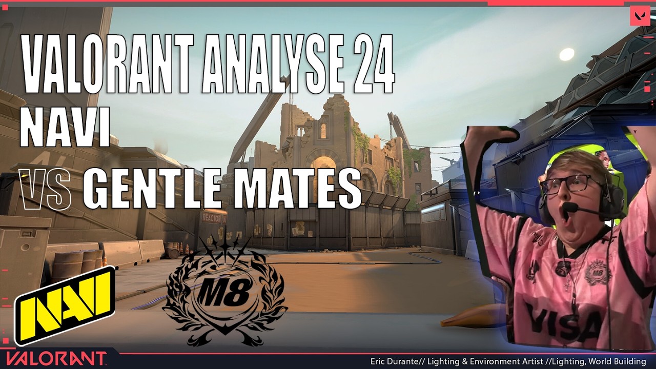 Valorant - ANALYSE 24 - NAVI vs M8 | VCT EMEA KICKOFF 2026 | W2D3 map 2