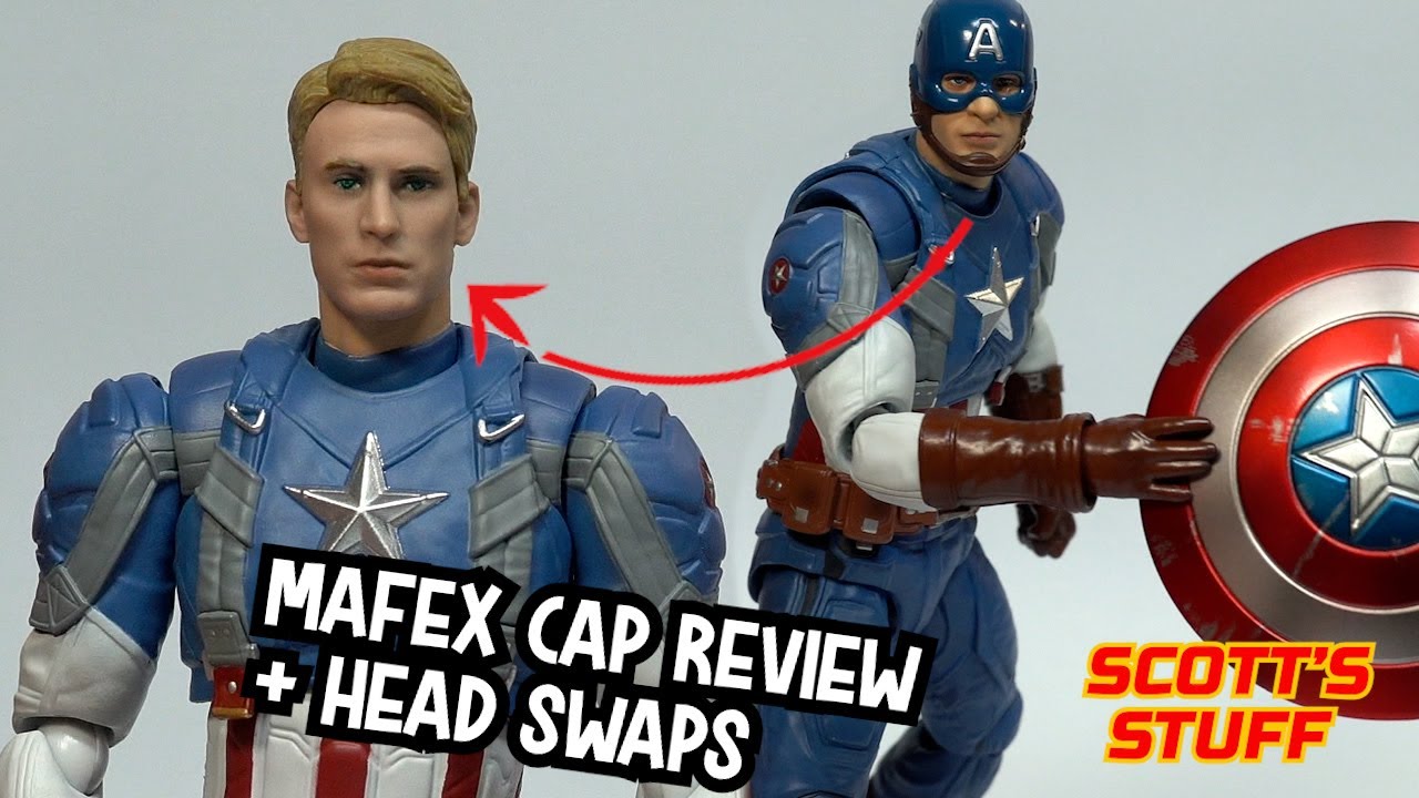 Reviewing my first ever MAFEX figure! MCU Captain America Classic suit