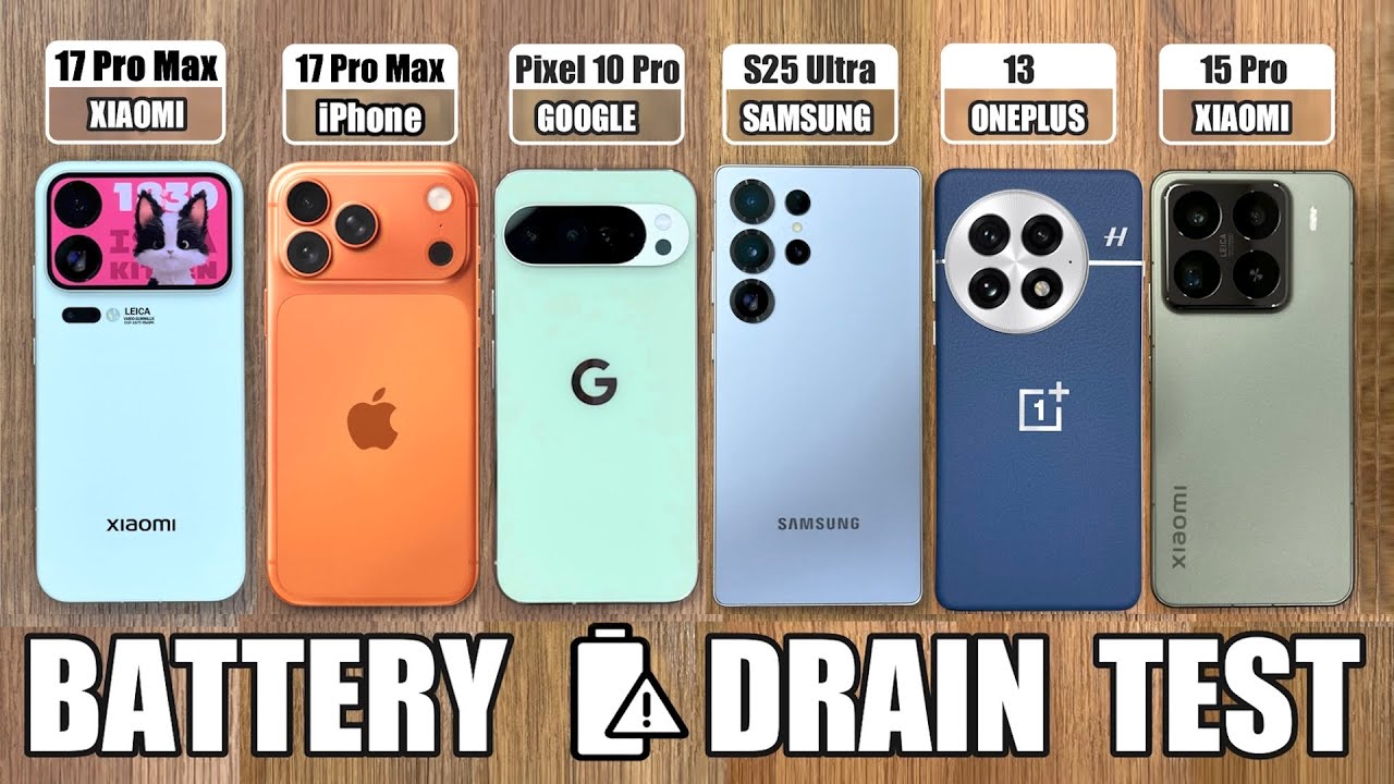 Xiaomi 17 Pro Max против iPhone 17 Pro Max / Galaxy S25 Ultra / Pixel 10 Pro XL — ТЕСТ НА РАЗРЯД ...