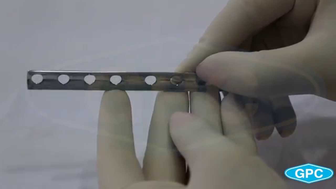 One Third (1/3) Tubular Plates, 8 Holes Semi Tubular Plate, Quarter Tubular Plates for 2.7mm screws