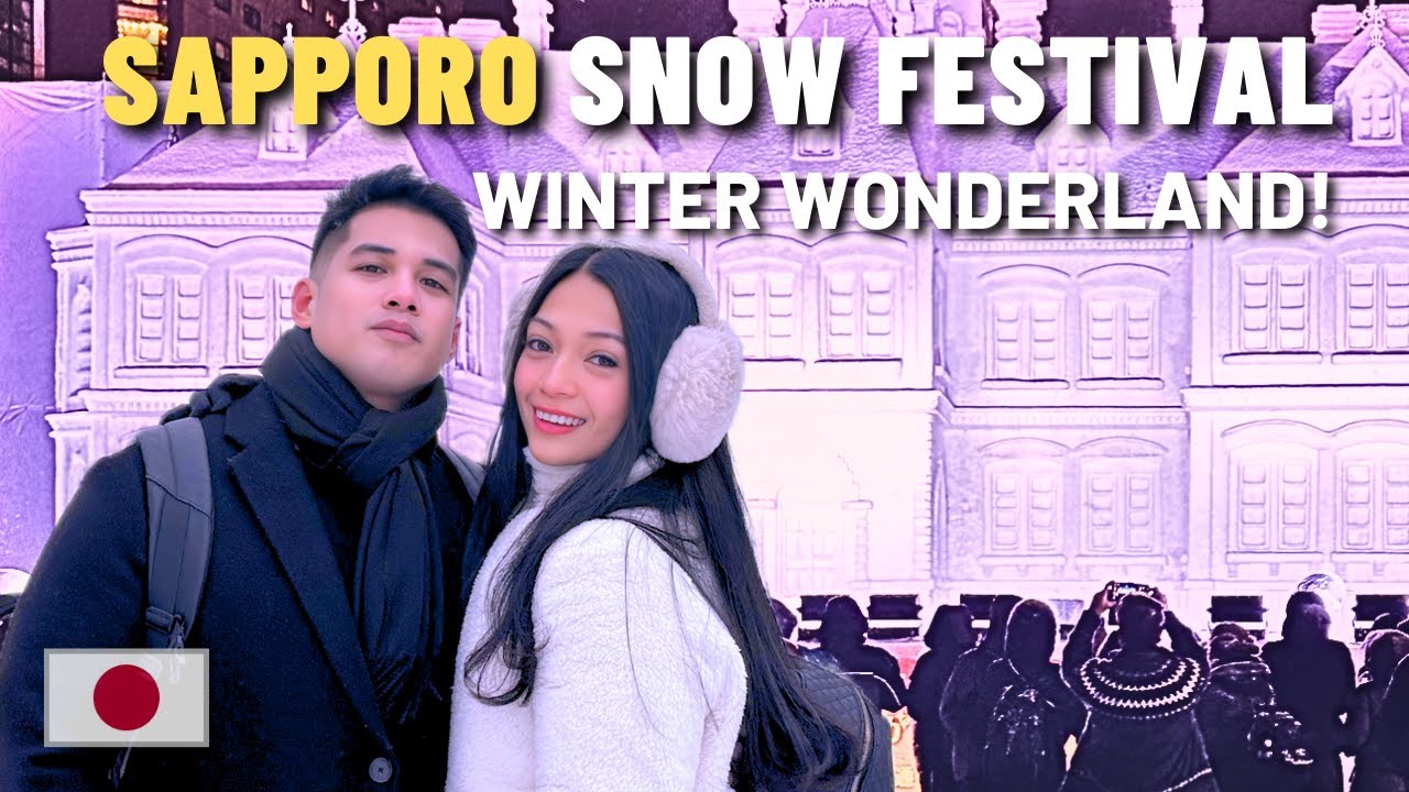 SAPPORO Snow Festival | Japan Travel, Snow Sculptures, ODORI Park, HOKKAIDO Winter | JAPAN DAY 3-4