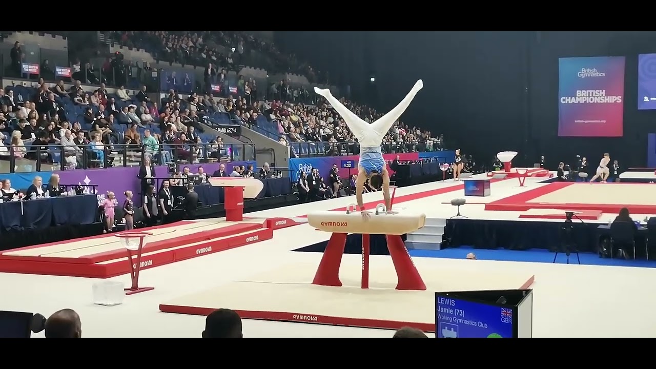 20250323 #Jamie #Lewis #Pommel #Gold 14.25 #British #Gymnastics Championship #2025