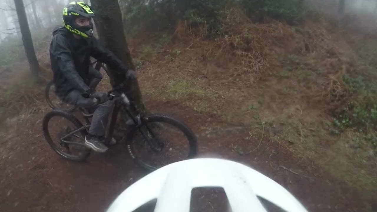 Biking at Grenoside Woods MTB, Sheffield