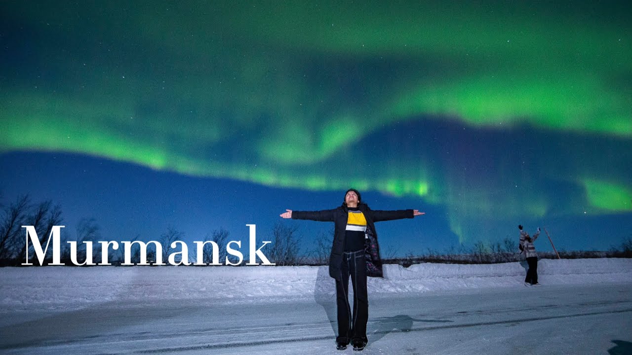 Seeing Northern Lights was my DREAM ll Murmansk Russia l Teriberka lSami  #northernlights #murmansk