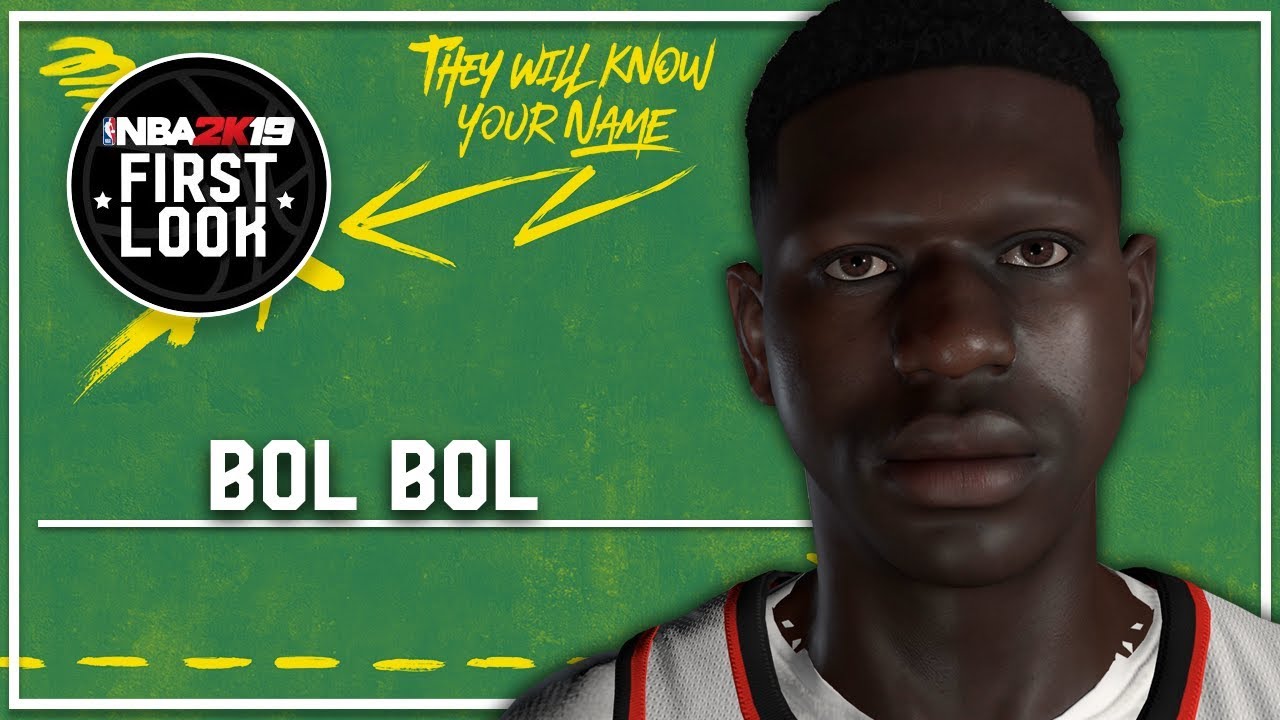 NBA 2K19 - How To Create Bol Bol (Version 2) (New Jumpshot)