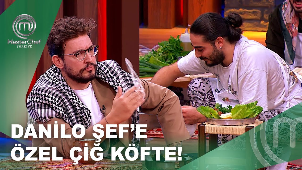 &Ccedil;ağatay, Danilo Şef'e Bol Acılı &Ccedil;iğ K&ouml;fte Hazırladı! | MasterChef T&uuml;rkiye 19.10.2025