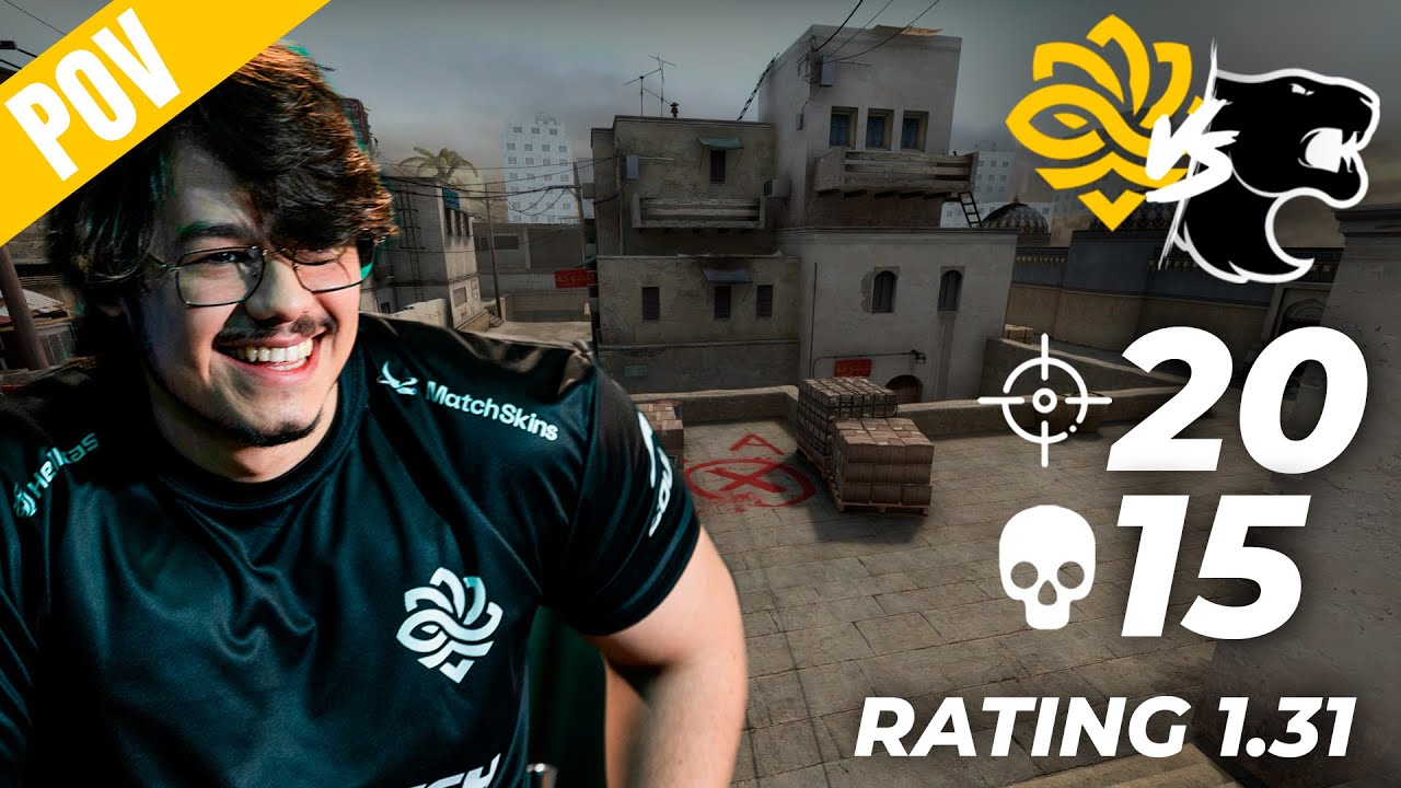 POV DUMAU (20 - 15 | RATING 1.31) -  LEGACY x FURIA (DUST 2) - ESL Pro League Season 22