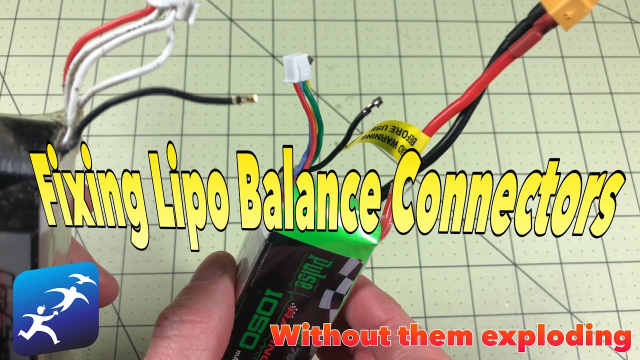 How to fix lipo balance leads