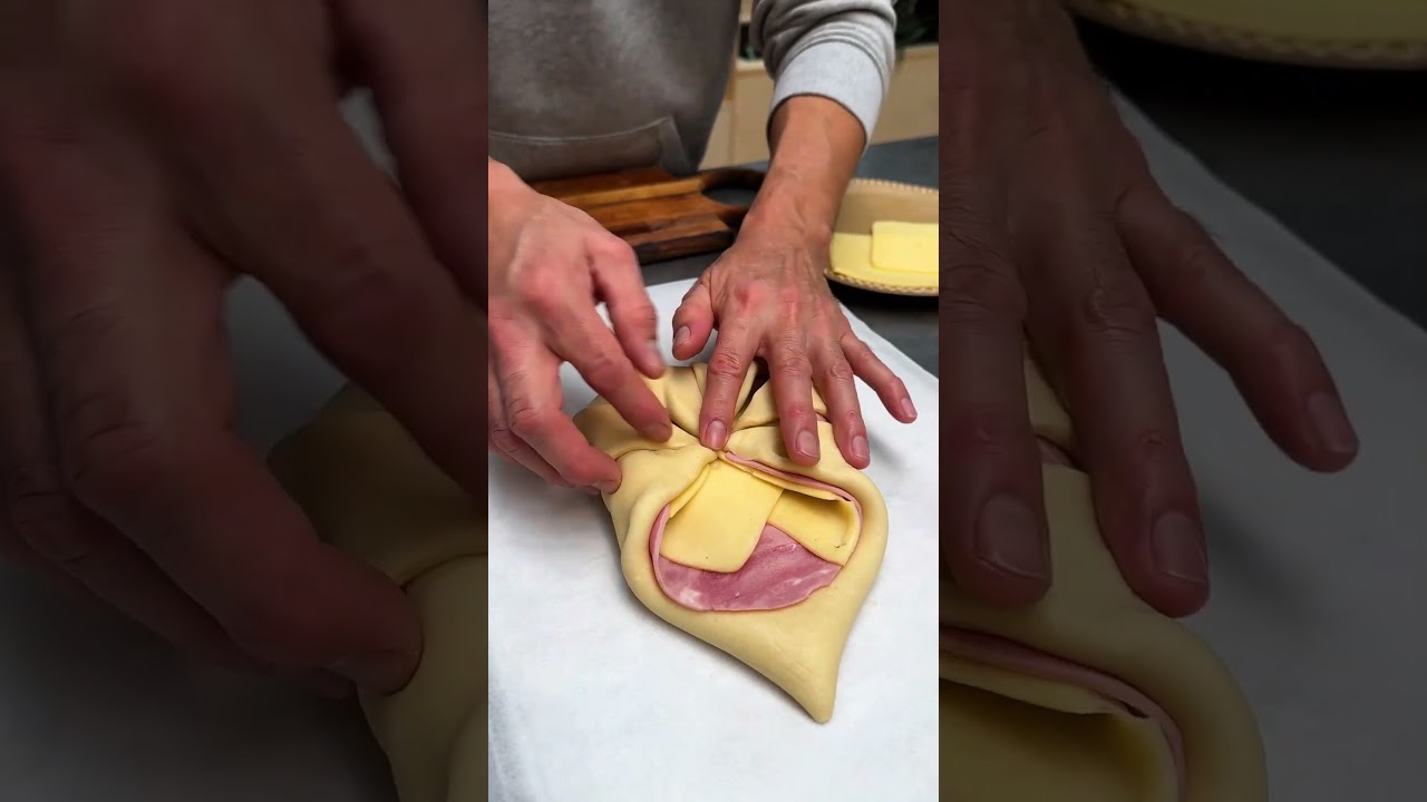 Le moulin à vent feuilleté jambon fromage 