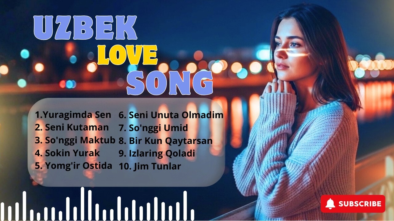 Uzbek Heartbreak Love Songs 💔 | Soft, Slow & Emotional Playlist