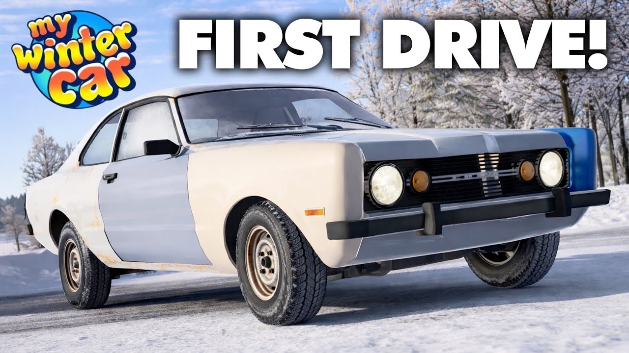 Starting and Driving the Corris Rivett in My Winter Car | 13