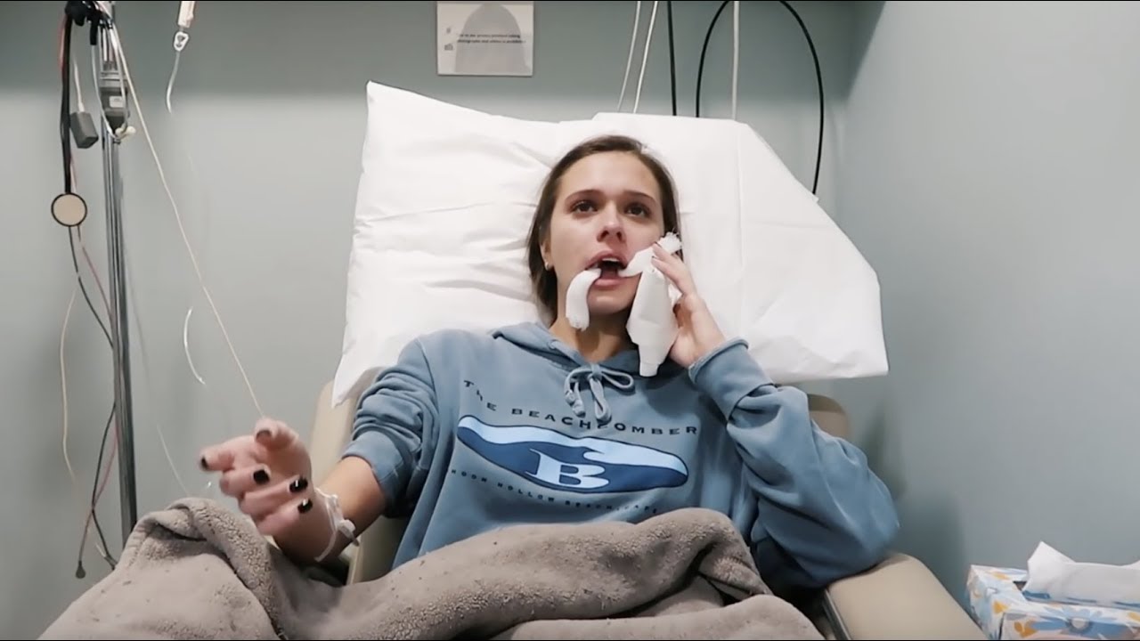 getting my wisdom teeth out  *lots of crying*