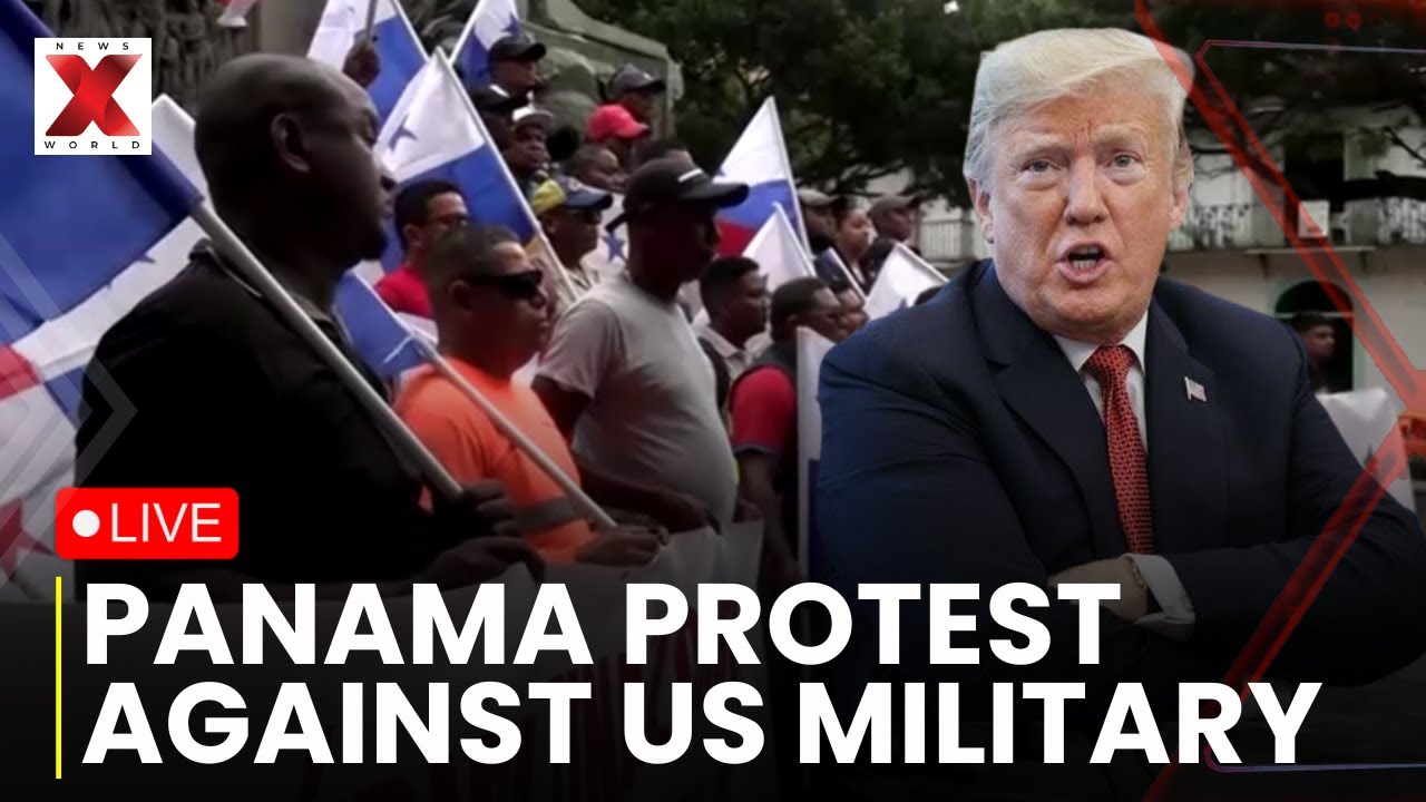 Panama Protest LIVE: Panama protesters challenge growing U.S. military presence | NewsX World