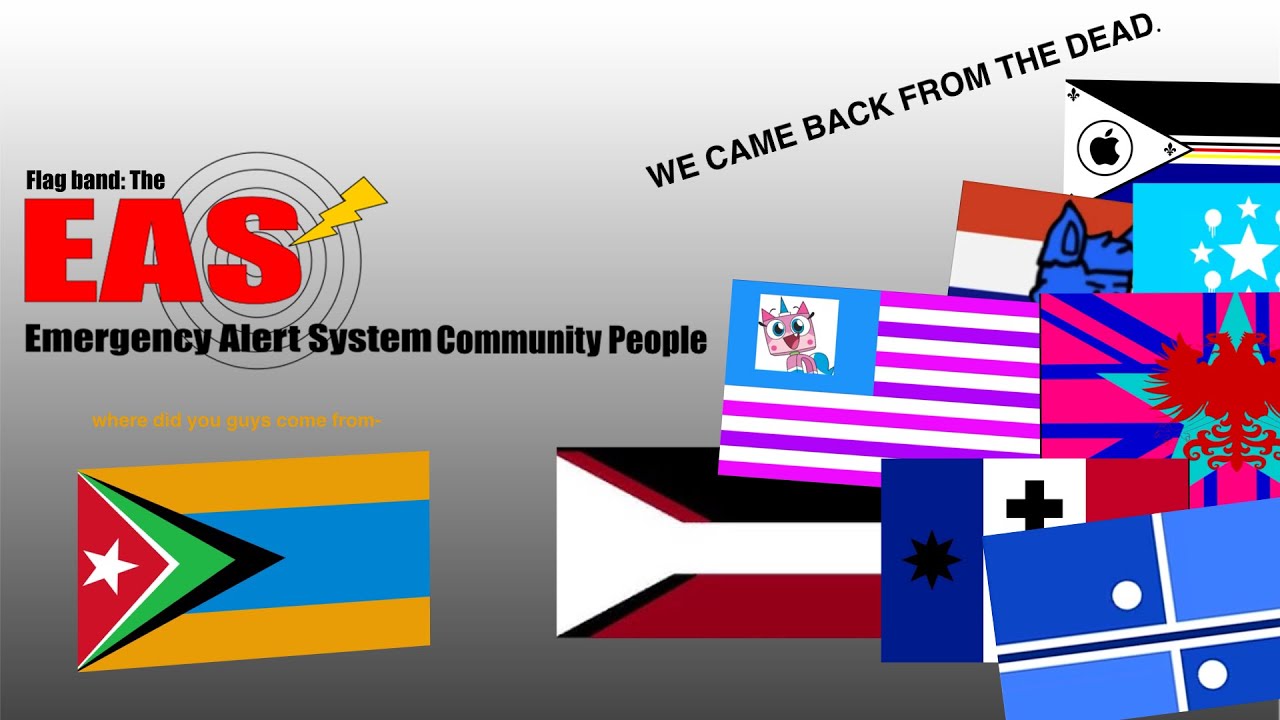 Flag band: the EAS alarm community people
