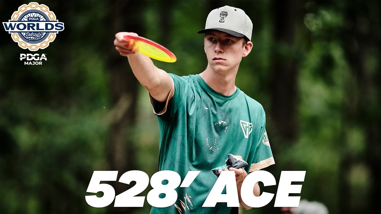 Эйс на 528 футов от Гэннона Бюра | Чемпионат мира PDGA 2026 среди профессионалов
