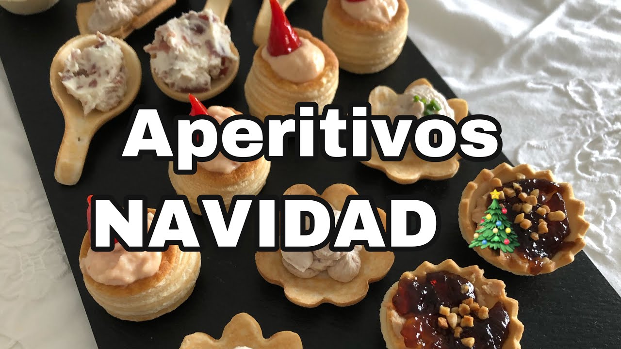 TARTALETAS Y CANAPÉS ideales para NAVIDAD| DELICIOSOS