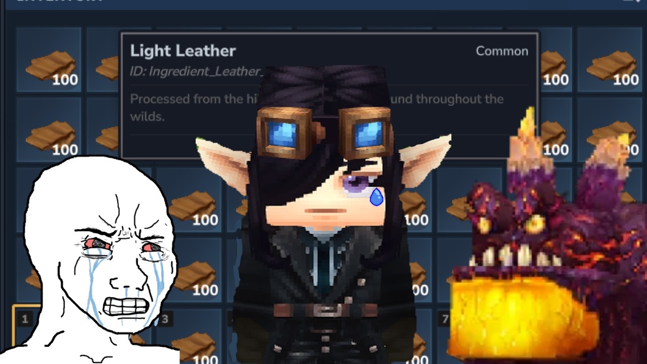 LEATHER AND LOSS | Hytale Full Game Review (Part 1)