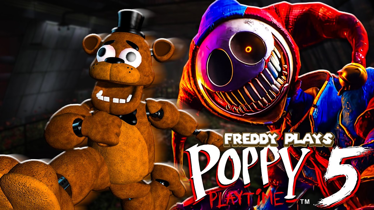 Freddy Plays - POPPY PLAYTIME CHAPTER 5 (Full Game)