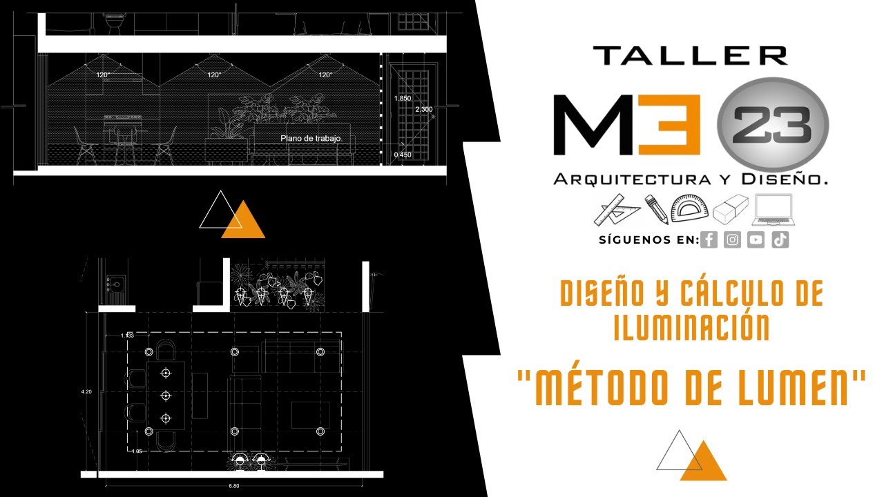 Diseño y cálculo de iluminación (MÉTODO DE LUMEN).