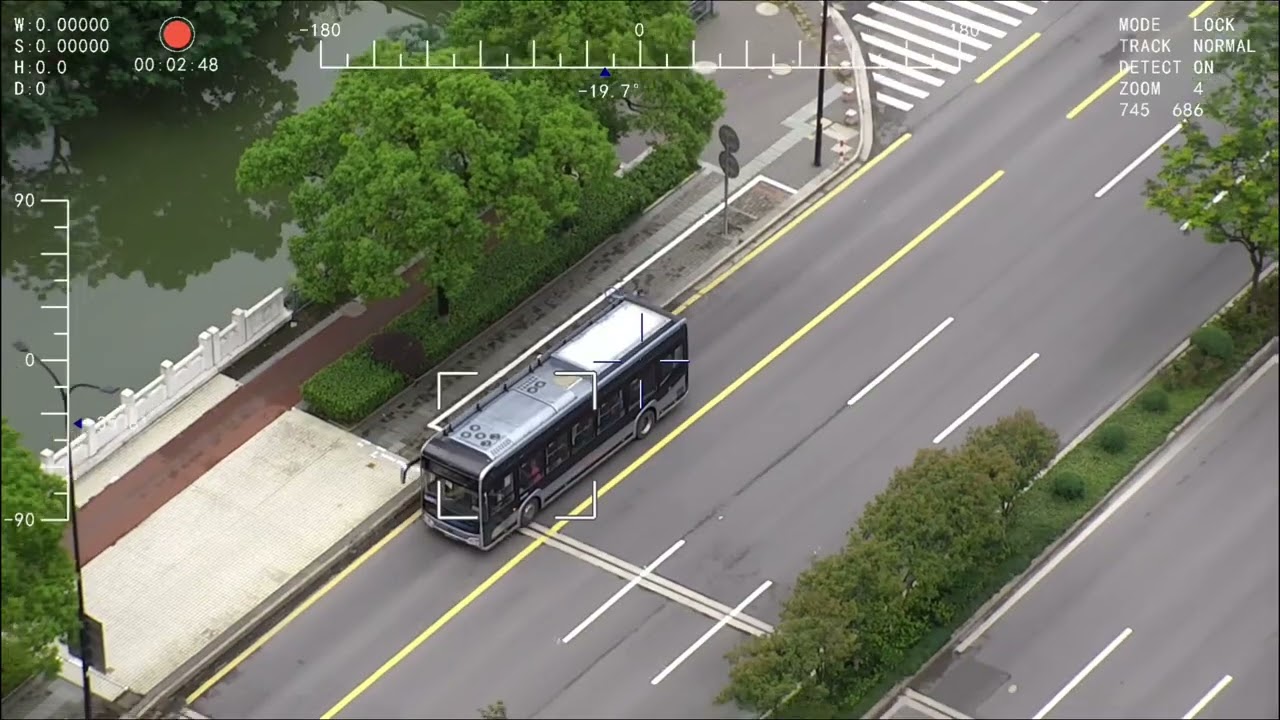 Tarot 30X 1080P+640 Thermal+People-Vehicle Tracking/Dual-sensor T30X-3AT Function Demonstration