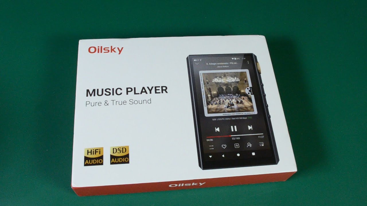 Hi-Fi MP3-плеер Oilsky G88 на базе Android, Spotify, Bluetooth и WiFi (ссылка в описании)