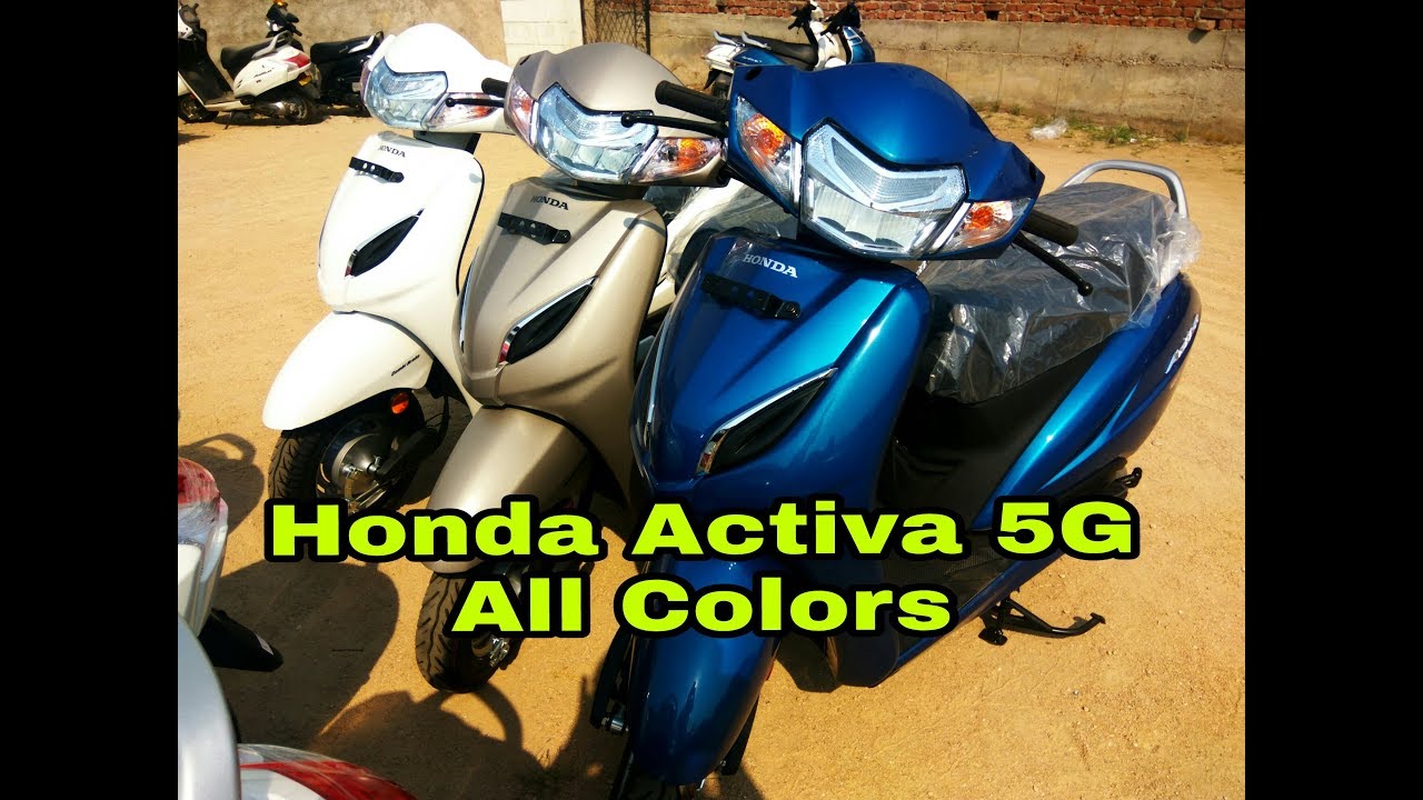 2018 New Honda Activa 5G| All Colors|
