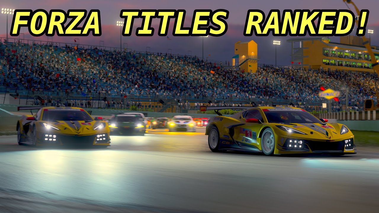 Рейтинг ВСЕХ игр серии Forza от худшей к лучшей!
