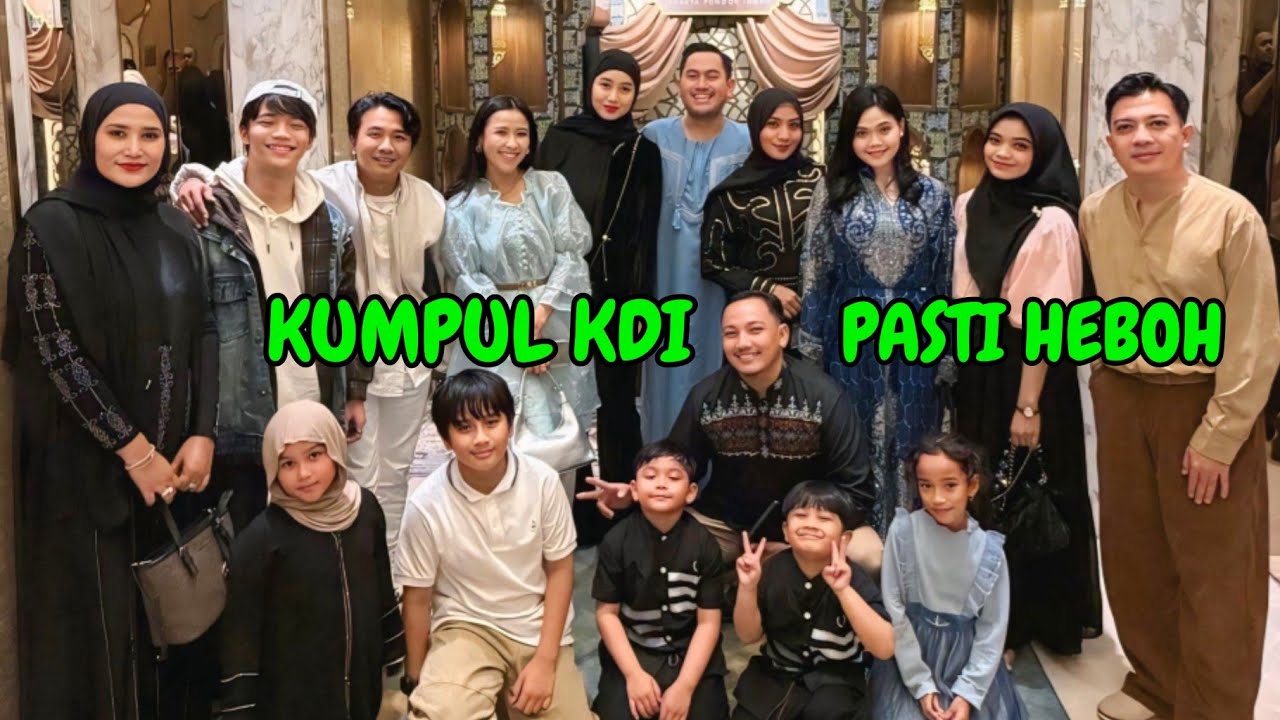 Klo dah kumpul pasti heboh dah walaupun sambil bukber