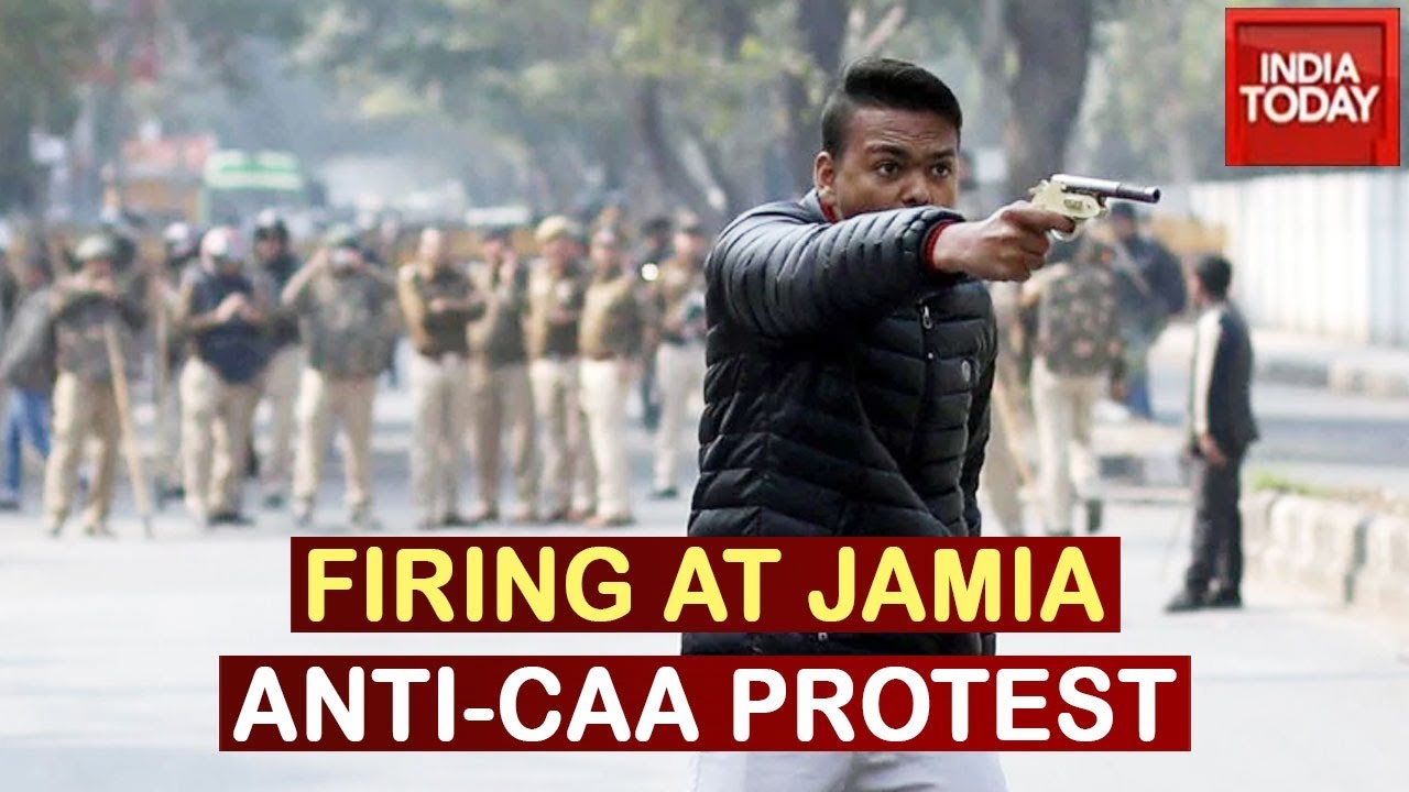 Firing In Delhi's Jamia During Anti-CAA Protest, Student Injured |  Watch Video