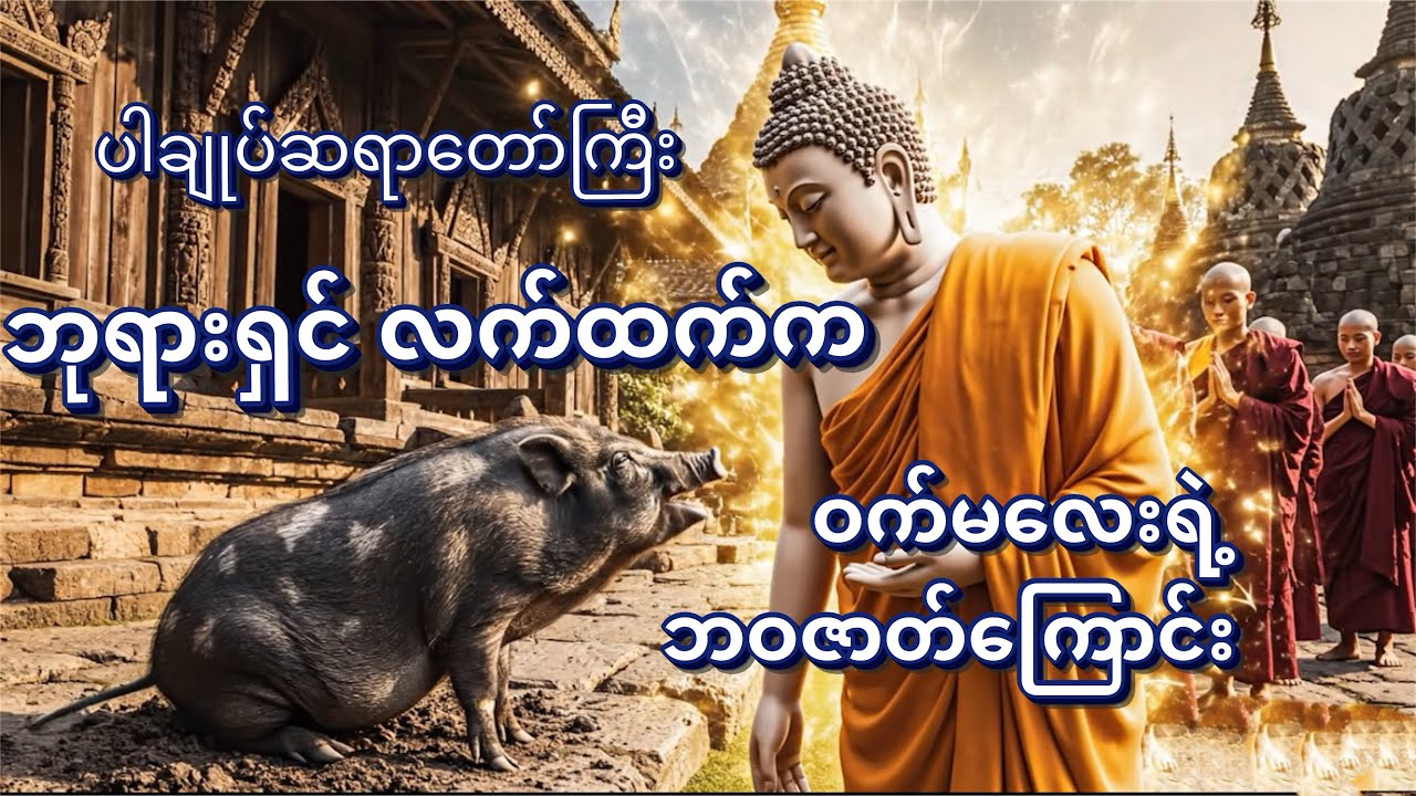 ဘုရားရှင်နဲ့ ဝက်ကြားက မယုံနိုင်စရာ အဖြစ်အပျက် | ပါချုပ်ဆရာတော် ဒေါက်တာ နန္ဒမာလာဘိဝံသ