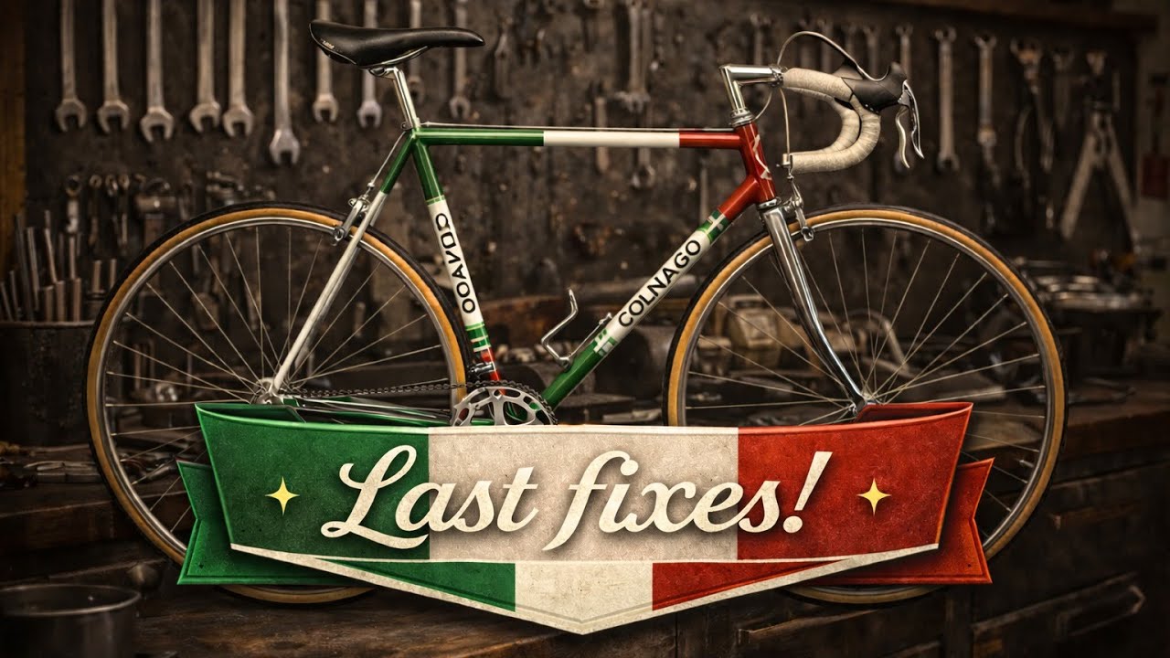 Part 2 - Neo-Retro Dreambuild - Colnago Super - Last fixes