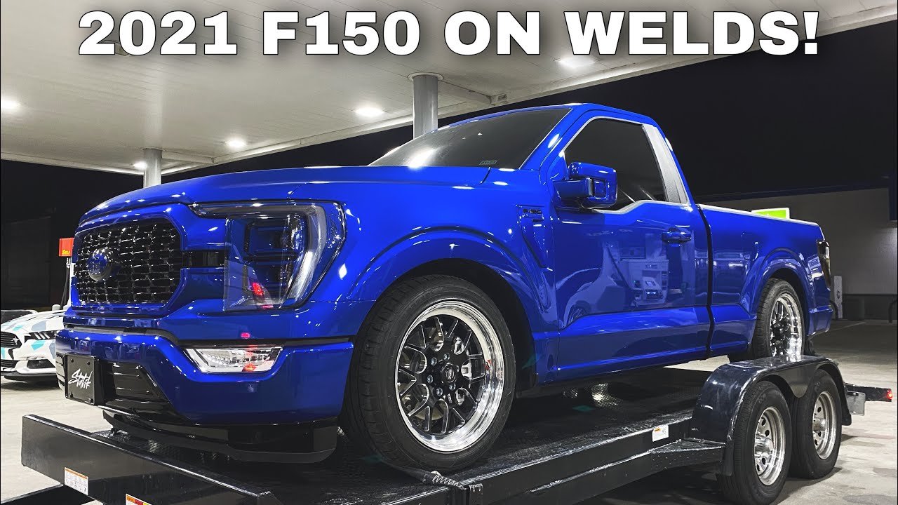 WELD WHEELS ON MY 2021 F150 SINGLE CAB!