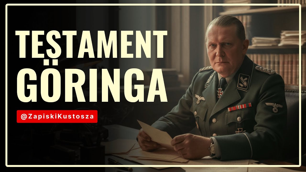 TESTAMENT G&Ouml;RINGA: CO WIEDZIAŁ NAJWAŻNIEJSZY NAZISTA?