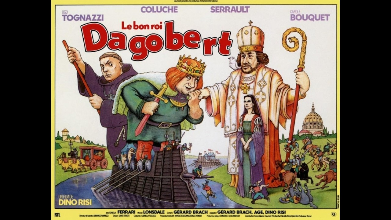 DOBRY KR&Oacute;L DAGOBERT - 1984 - KOMEDIA FRANCUSKA - LEKTOR PL
