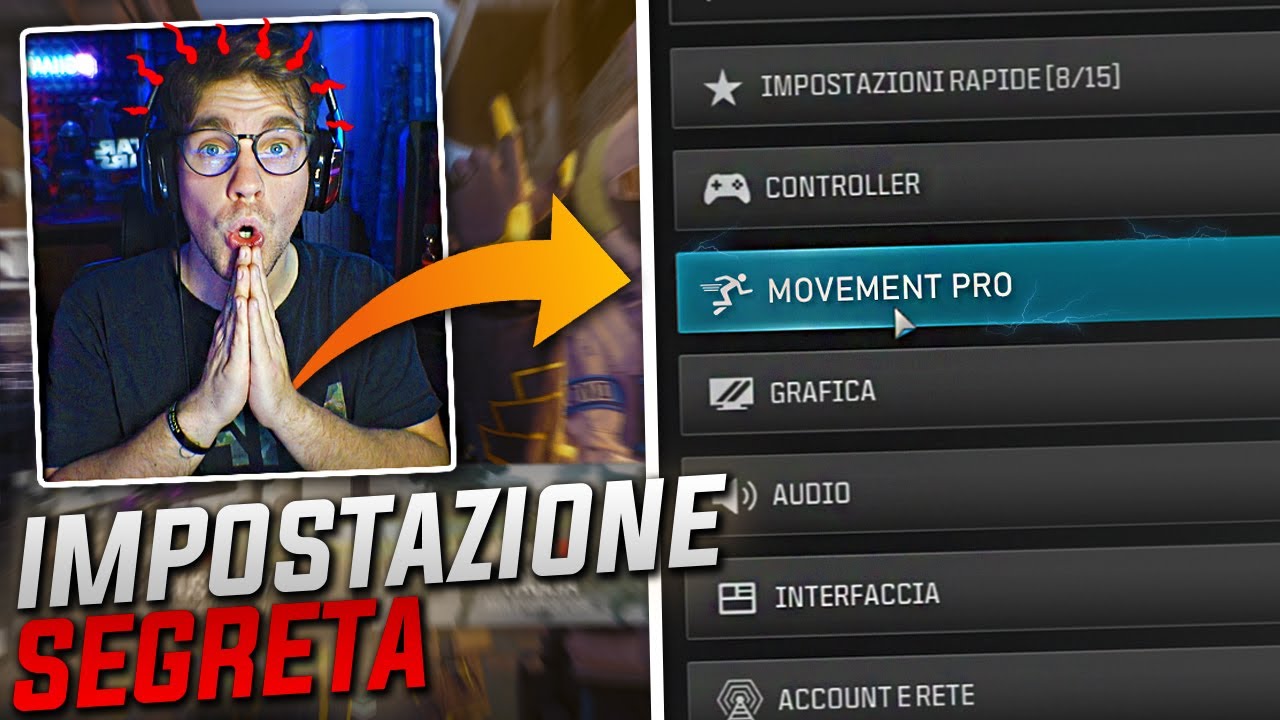 SVELATA IMPOSTAZIONE SEGRETA dei PRO PLAYER per MIGLIORARE il MOVEMENT su WARZONE 3! Speed Hack?