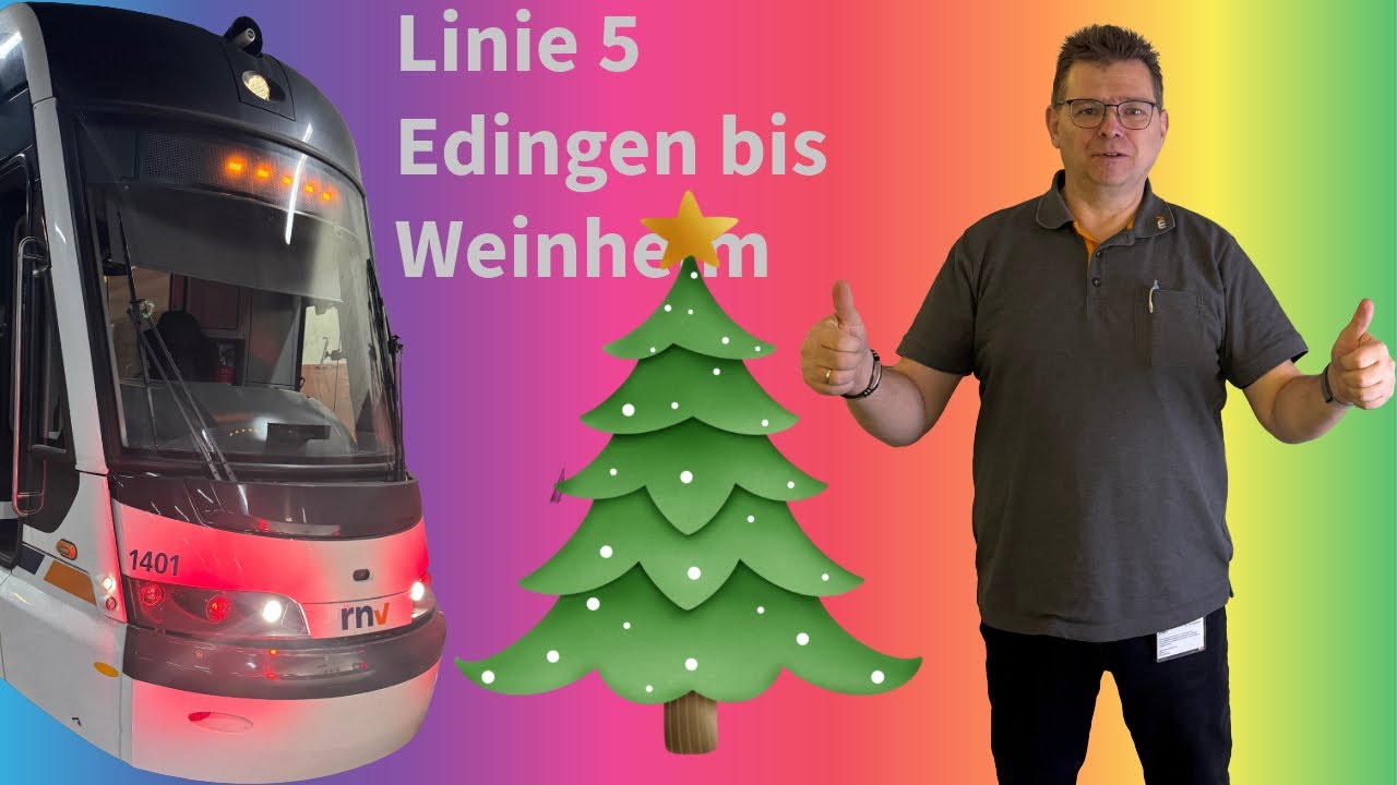 Linie 5 (OEG) Edingen - Weinheim