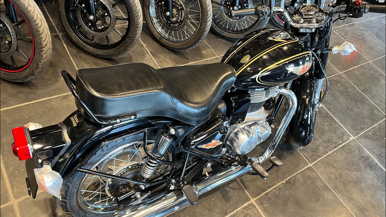 Battalion Black old retro style Bullet 350 | ₹2.16 on road