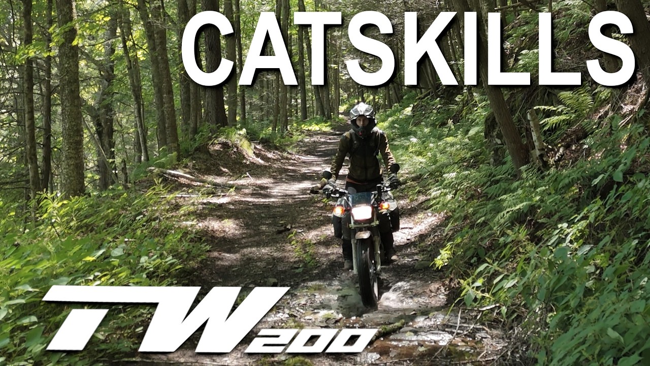 TW200 Moto Camping in the Catskills