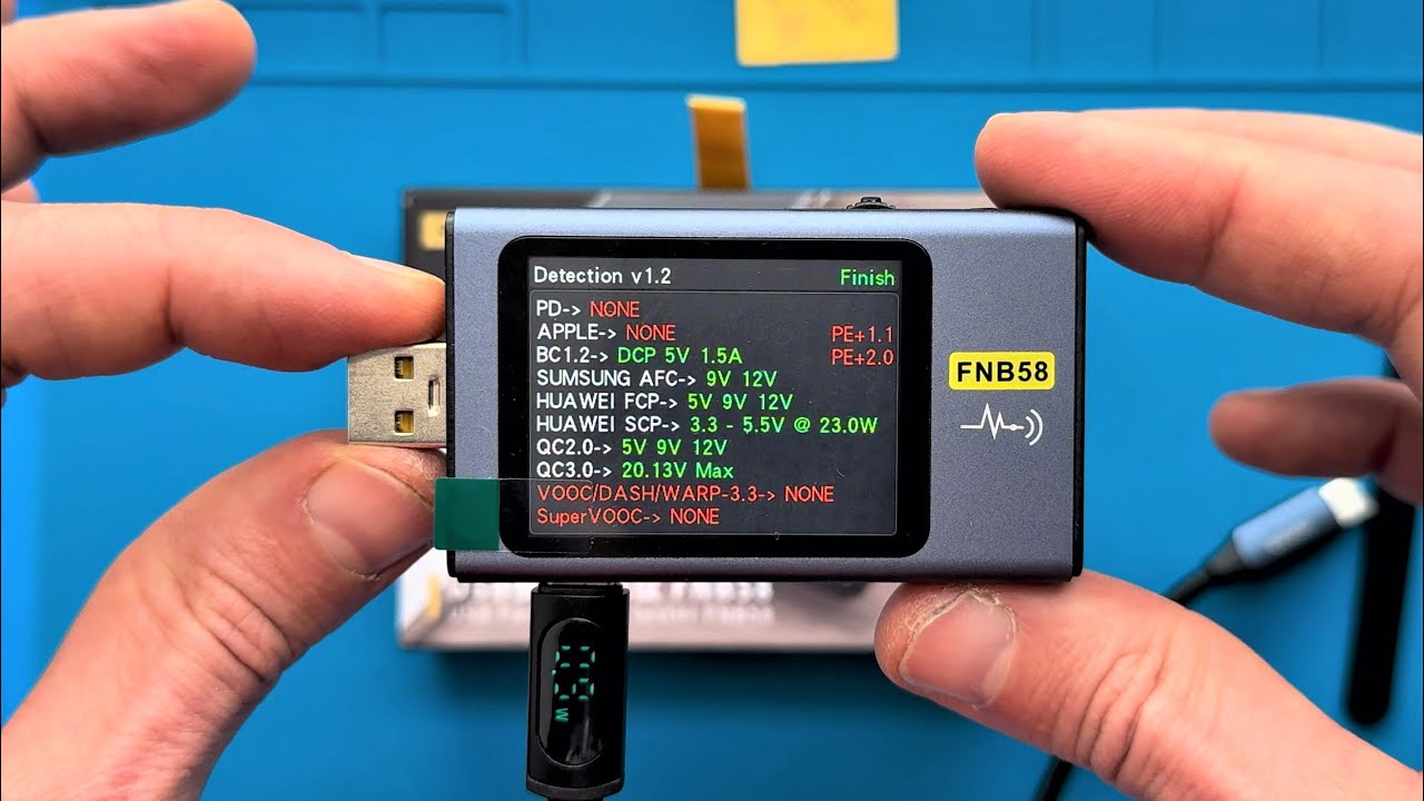 ⚡Більше ніж USB тестер. FNIRSI FNB58