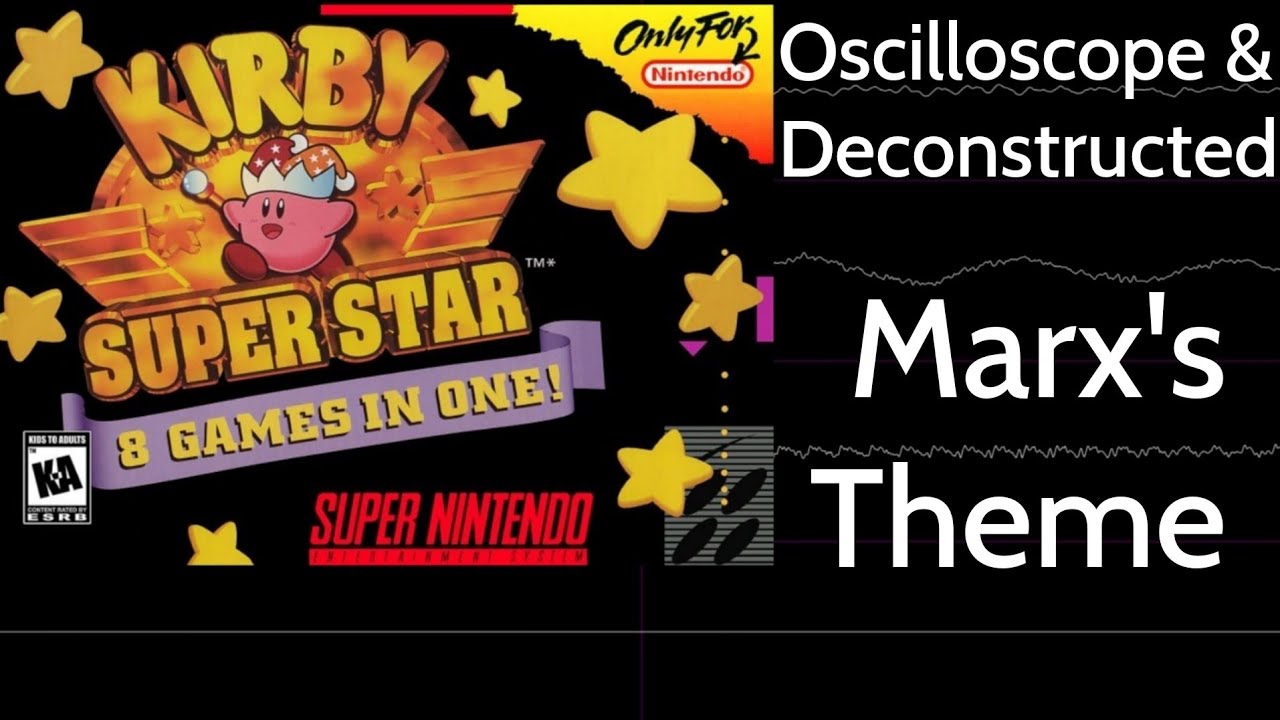Marx's Theme [Kirby Super Star] | Oscilloscope + Deconstruction