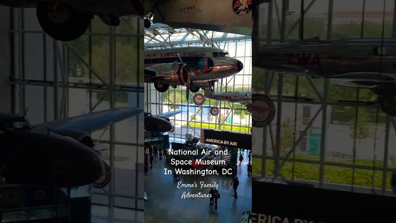 NATIONAL AIR AND SPACE MUSEUM IN WASHINGTON DC #smithsonian #museum