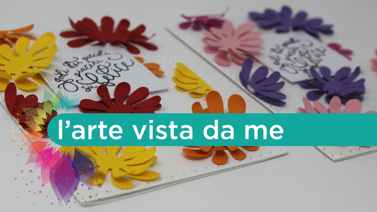 Biglietto floreale festa della mamma - Mother's Day Card-La coppia creativa - Speedy video