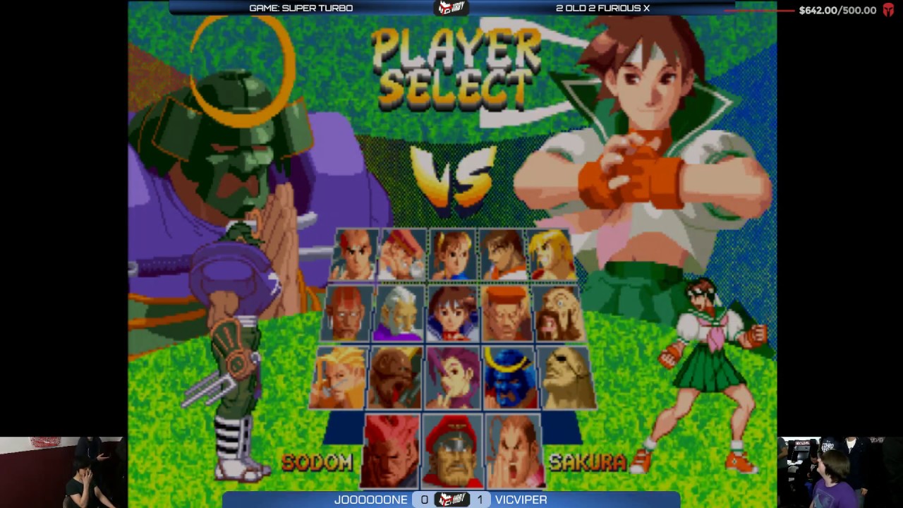 2 Old 2 Furious X - Street Fighter Alpha 2 - Top 8 Finals