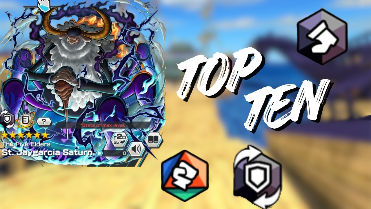 MY TOP TEN CHARACTERS IN OPBR!!!